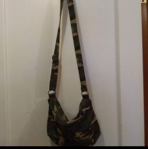 Camouflage crossbody purse